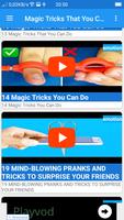 Magic Tricks -tutorial video capture d'écran 3