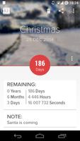 Holo Countdown Free تصوير الشاشة 1