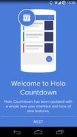 Holo Countdown Free captura de pantalla 3
