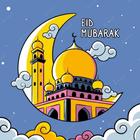 Hari Raya,Eid Mubarak GIF-icoon