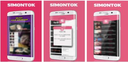 Simontox App terbaru Affiche