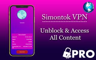 Simontok VPN premium pro Affiche