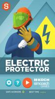 Electric Protector الملصق