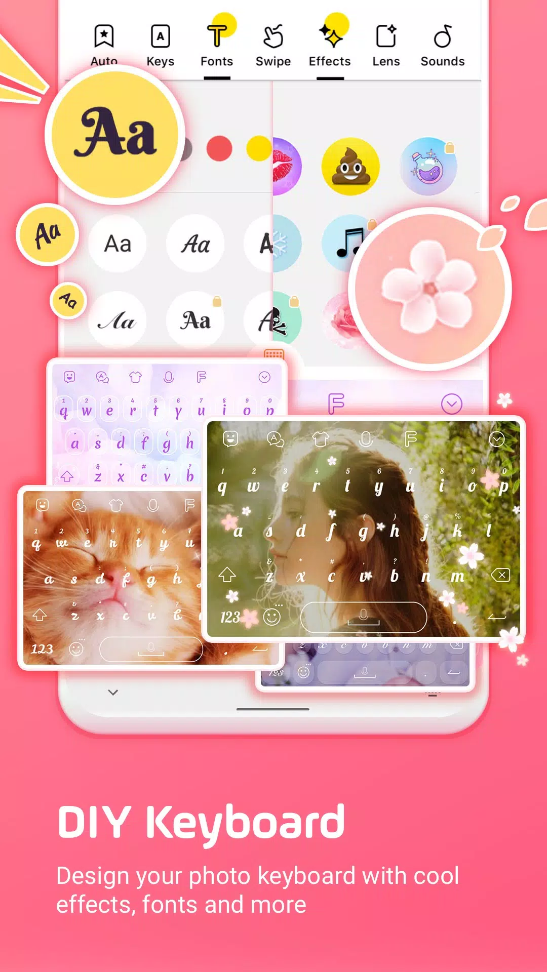 Tải Xuống Apk Facemoji Emoji Keyboard&Fonts Cho Android