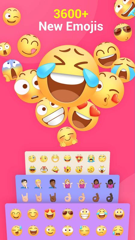 Facemoji Emoji Keyboard:GIF, Emoji, Keyboard Theme screenshot 1
