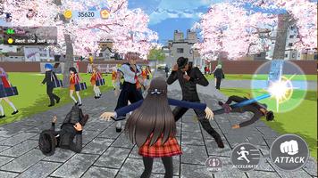 SAKURA High School Girl Simulator स्क्रीनशॉट 1