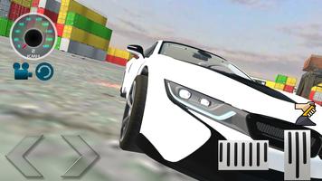 Real Bmw i8 Drift Simulator Affiche