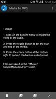 Convert video or audio to mp3 海報