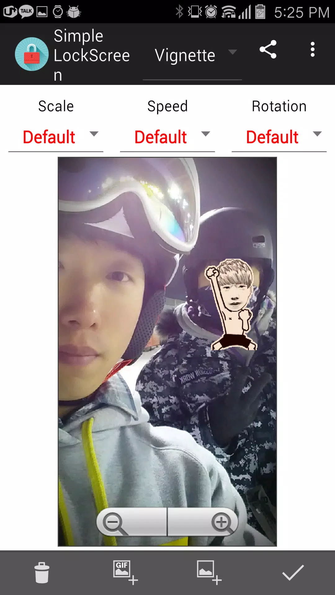 Android 用の シンプルロック画面 ウムチャルをロック画面に設定 Apk をダウンロード