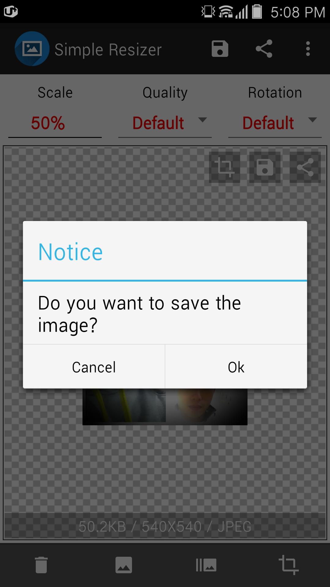 Android 用の 画像の容量を減らす トリミング リサイズ Apk をダウンロード