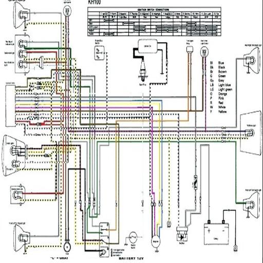 Simple Motorcycle Wiring Diagram for Android - APK Download