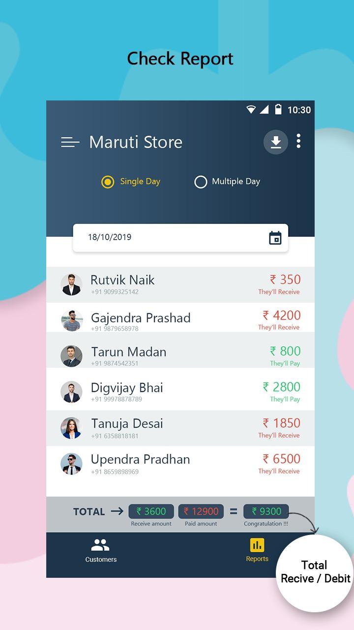 Khata Book, Udhar Book, Hisab 安卓版应用APK下载