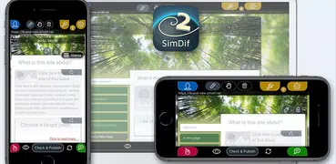 SimDif ホームページビルダーで簡単にホームページ作成