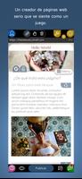 Website Builder para Android captura de pantalla 1