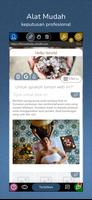 Website builder untuk Android syot layar 2