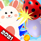 new games 2021 : simple game easy game Easter game أيقونة