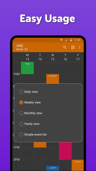 Simple Calendar 2022 | Planner screenshot 1