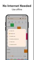 Simple Calendar اسکرین شاٹ 2