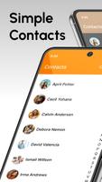 Simple Contacts پوسٹر