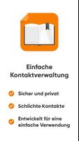 Schlichte Kontakte Plakat