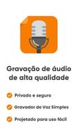 Gravador de Voz Simples Cartaz