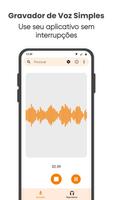 Gravador de Voz Simples imagem de tela 1