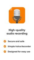 Simple Voice Recorder poster
