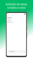 Bloco de notas - notas simples imagem de tela 3