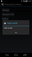SimpleAlertDialog-Demos تصوير الشاشة 3