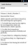 Sahih Bukhari screenshot 2