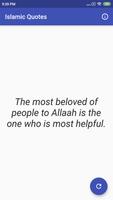 Islamic Quotes الملصق