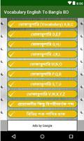 Vocabulary English To Bangla BD poster
