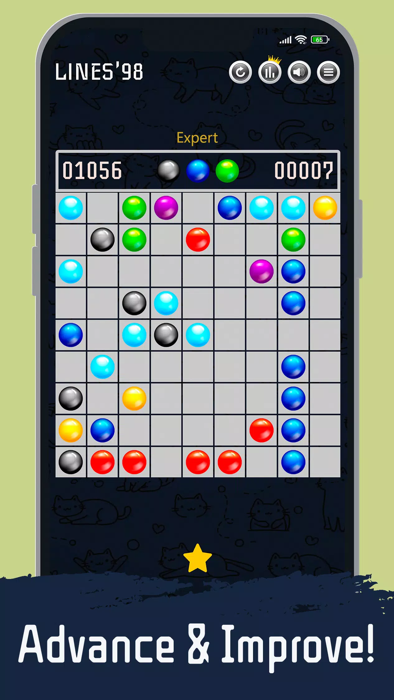Lines 98 – Logic Puzzle Game