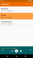 Simple Audio Recorder اسکرین شاٹ 2