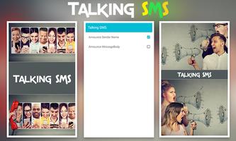 Talking SMS-poster
