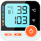 Температура тела - термометр иконка