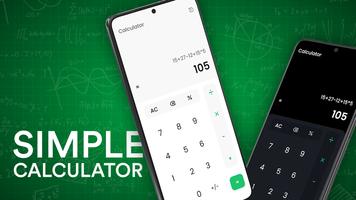 Simple Calculator: Math Solver poster