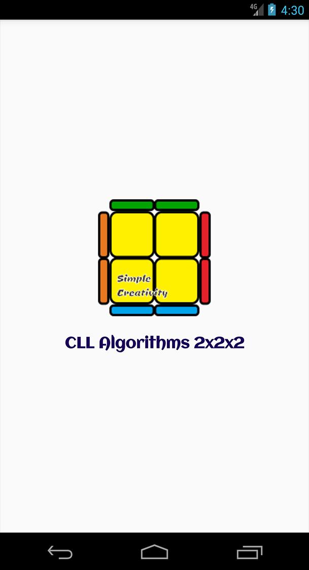 La descripción de CLL Algorithms 2x2x2.