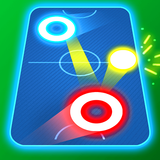 Air Hockey Glow: 2 Players