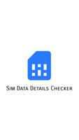 Sim Data Details Checker Plakat