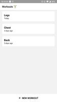 Poster Simple Gym App