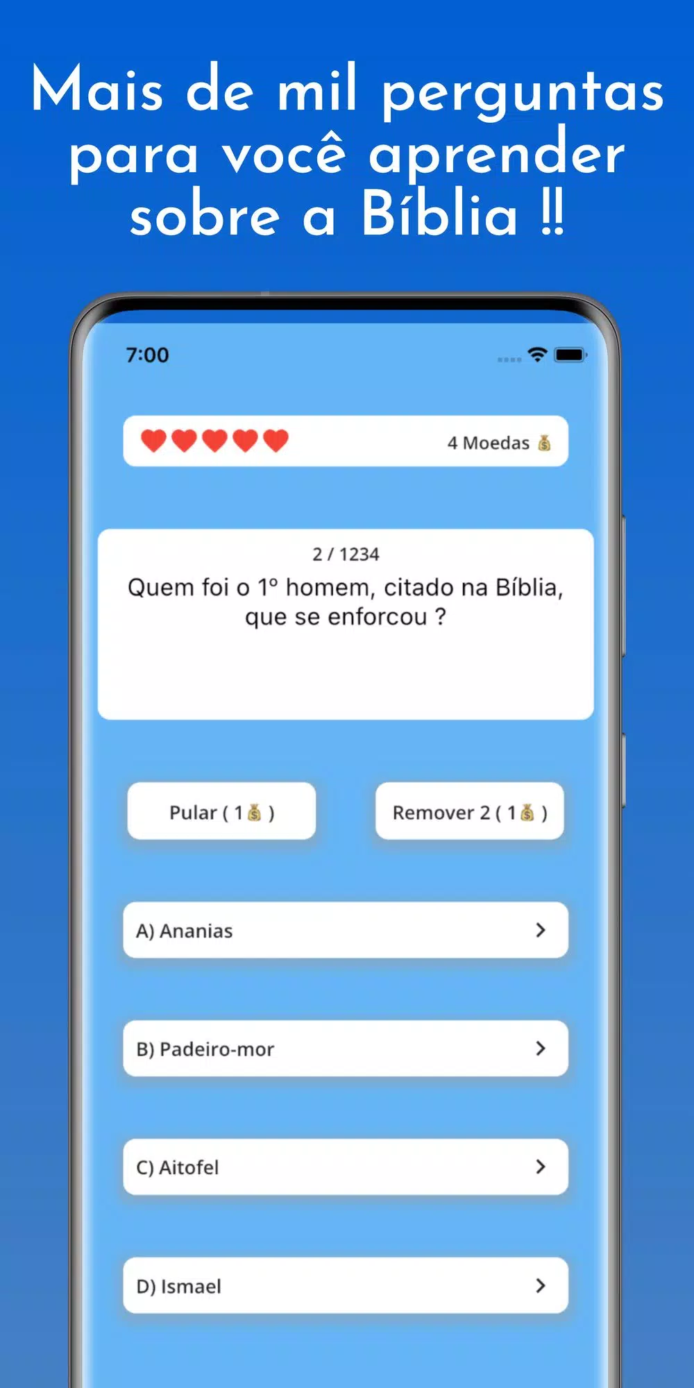 Perguntas da Bíblia - Quiz APK voor Android Download