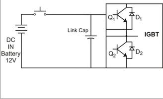 Simple Inverter Circuit Diagram poster