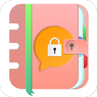 AI Chat Diary: Diary with lock icono