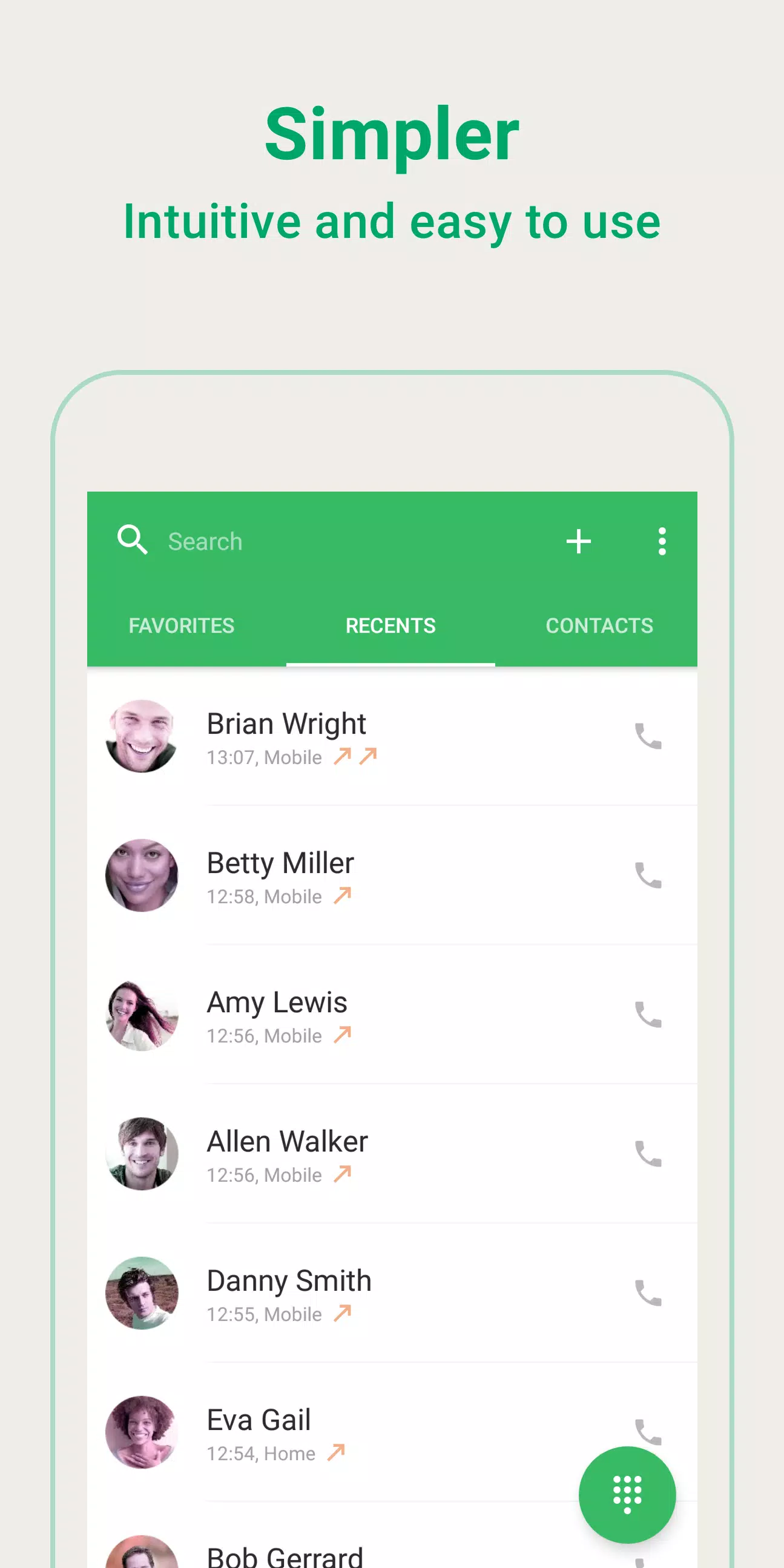 Descarga de APK de Easy Phone: Dialer & Caller ID para Android