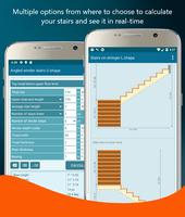 برنامه‌نما Stairs-X Pro Stairs Calculator عکس از صفحه