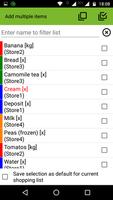 SimpleShoppingList ảnh chụp màn hình 3
