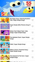 برنامه‌نما Super Simple Songs عکس از صفحه