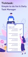 Ticktask: Simple to do list-poster