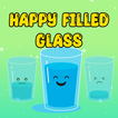 Happy Filled Glass 3